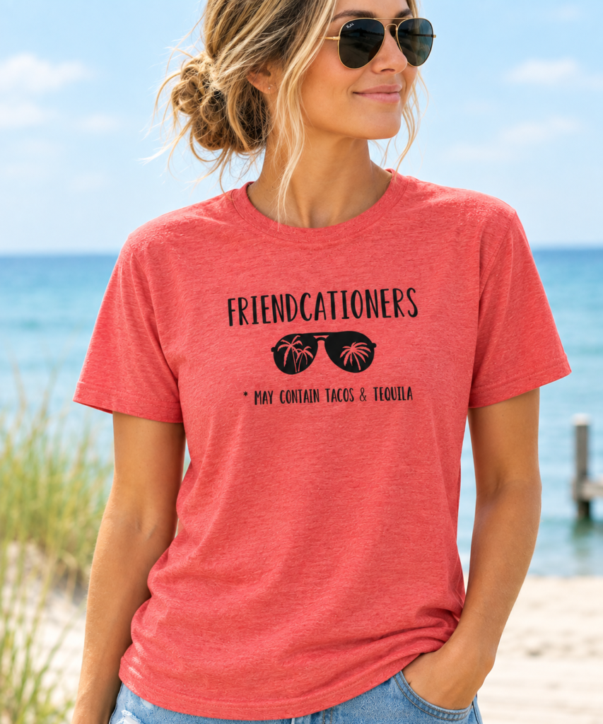Friendcationers Tropical T-Shirt
